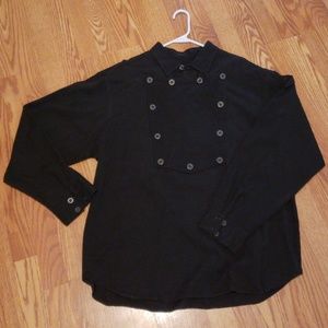 Wahoo XL Vintage Men's Western Shirt Bib Front